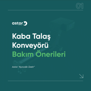 Kaba talaş konveyörü bakım önerileri